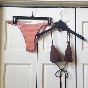 STRING BIKINI, SIZE M Bottoms & S Top, NWOT.